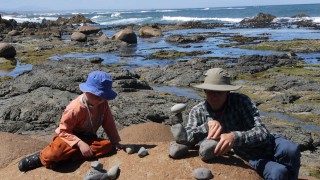 Could have found a new holiday hobby - rock-stacking :-)